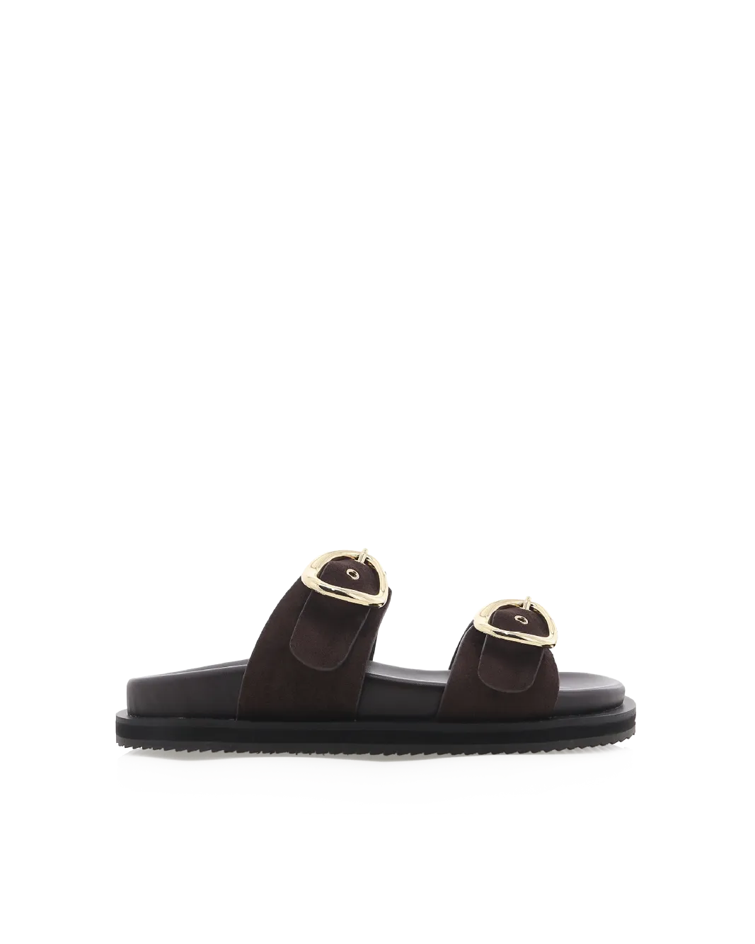 Walking-Friendly Shoes Trendy THERESA - DARK CACAO SUEDE