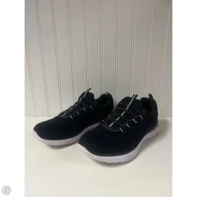 Shoes Sneakers By Skechers In Black, Size: 8.5 Perforated Vamp
