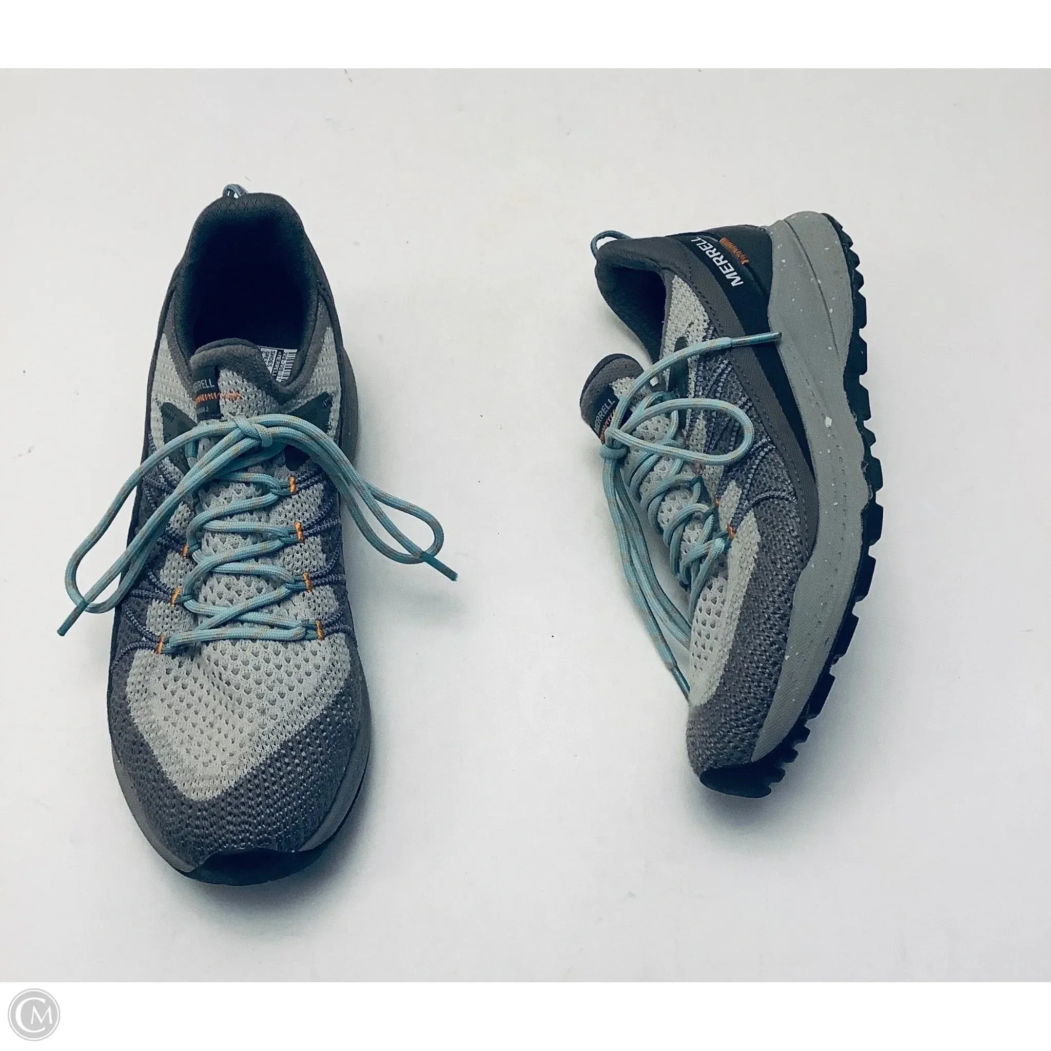 Shoes Sneakers By Merrell In Grey, Size: 9 Balanced weight Multi terrain Traction