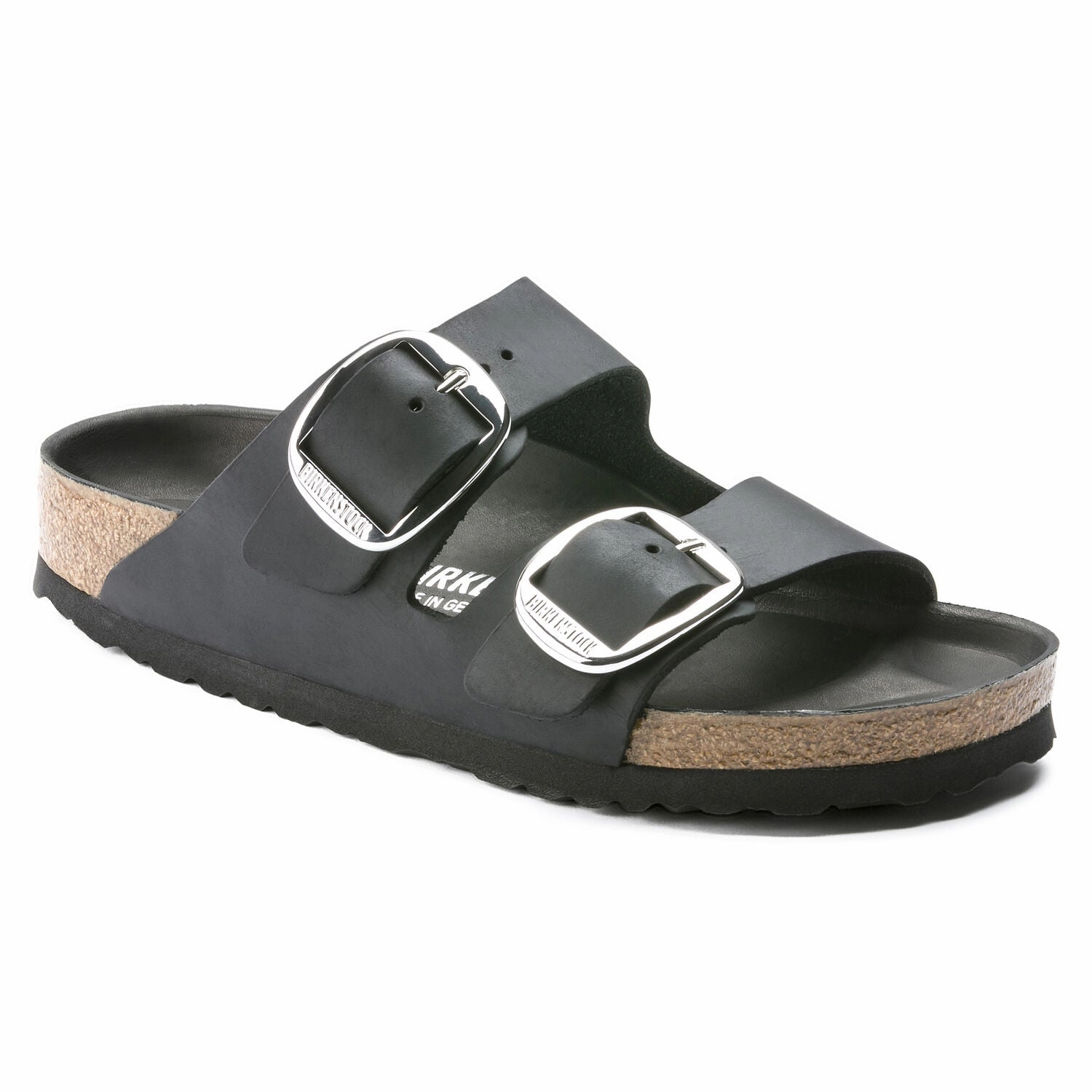 Birkenstock Women's Arizona Big Buckle Sandal - Black Fresh Comfort Sandals