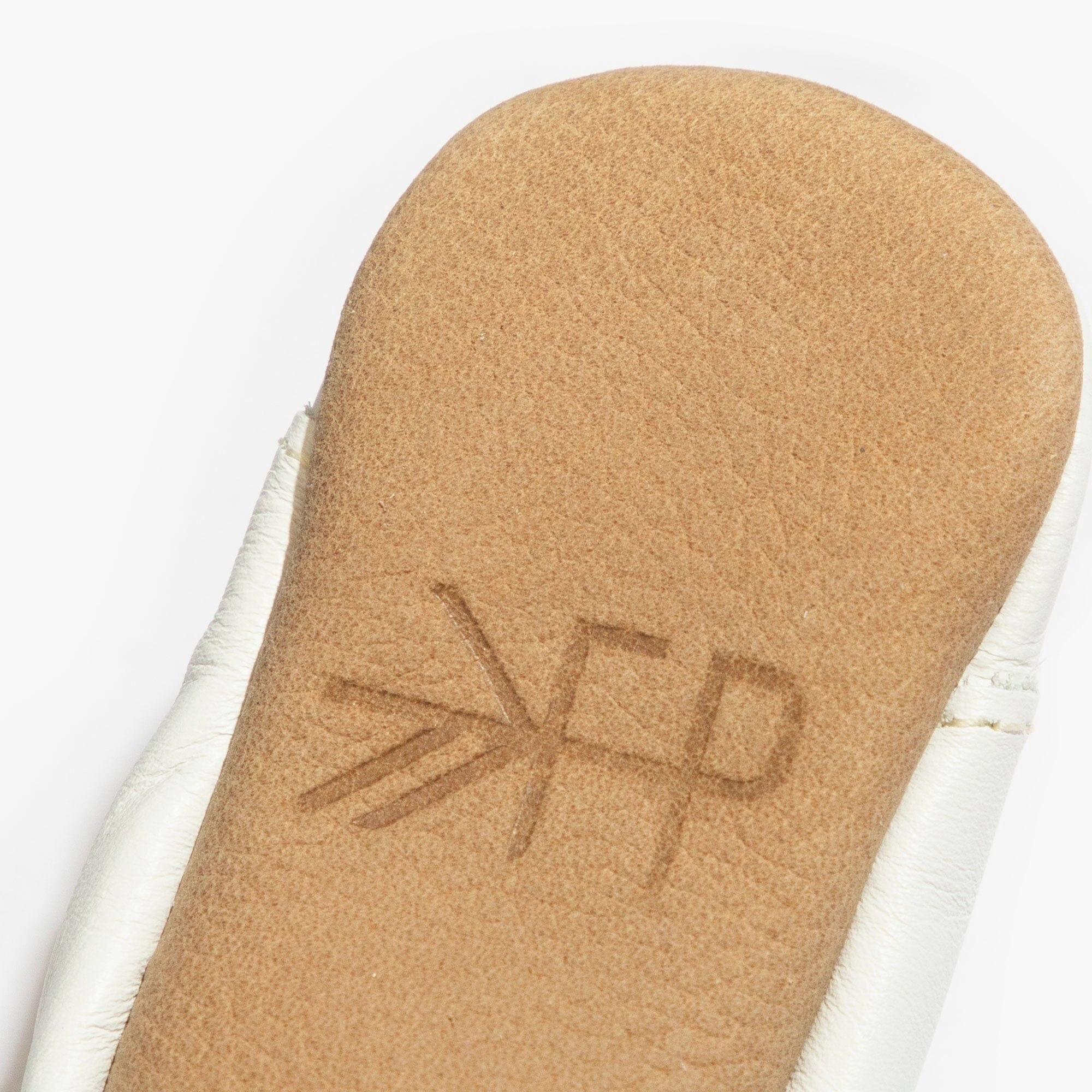 Toasted Bright White Oxford Baby Shoe Reinforced Arch