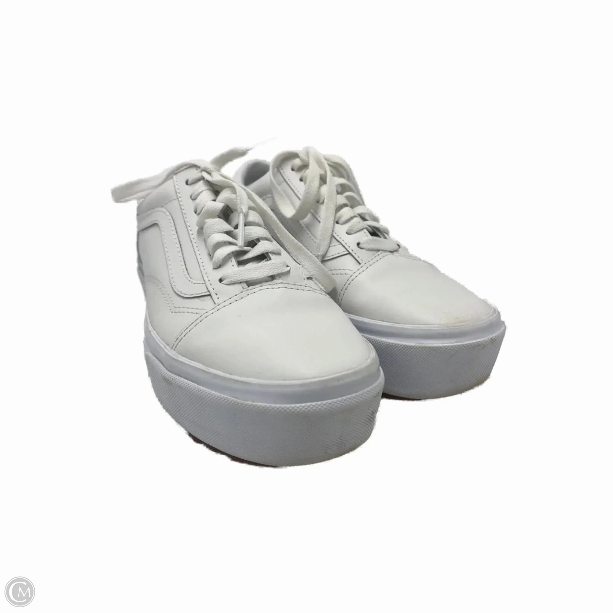 Shoes Sneakers By Vans In White, Size: 8 All Day Use All-day arch