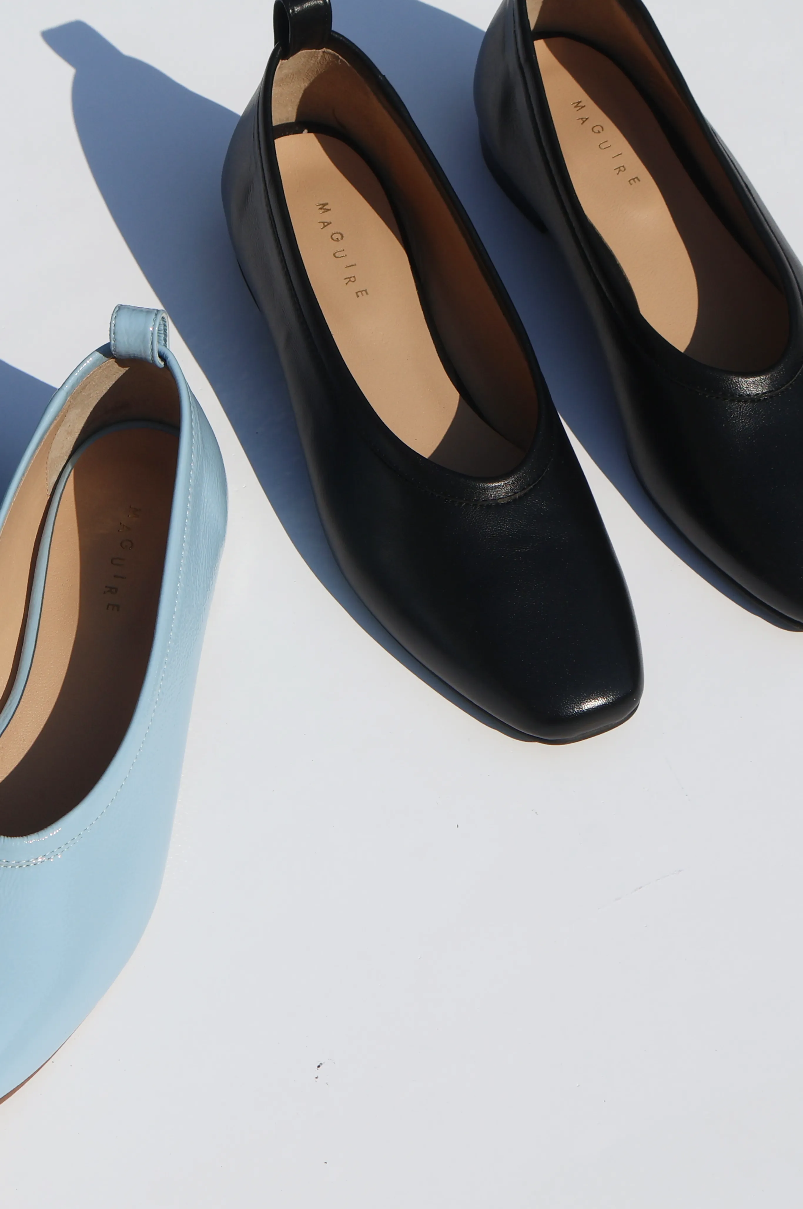 Stylish Sole Torza Black Ballerina