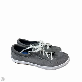 Shoes Sneakers By Keds In Grey & White, Size: 7.5 Thermo Regulating Fabric