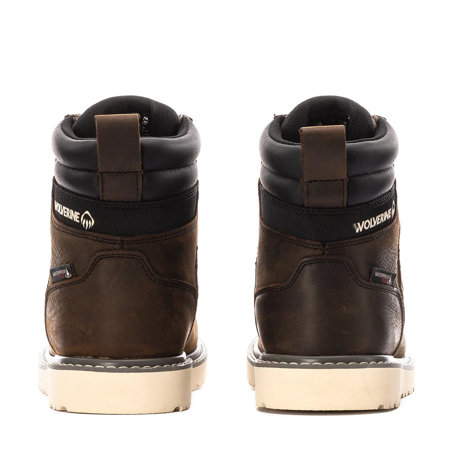 Trade Wedge Moc Toe WP - Mens Minimalist Construction rubber