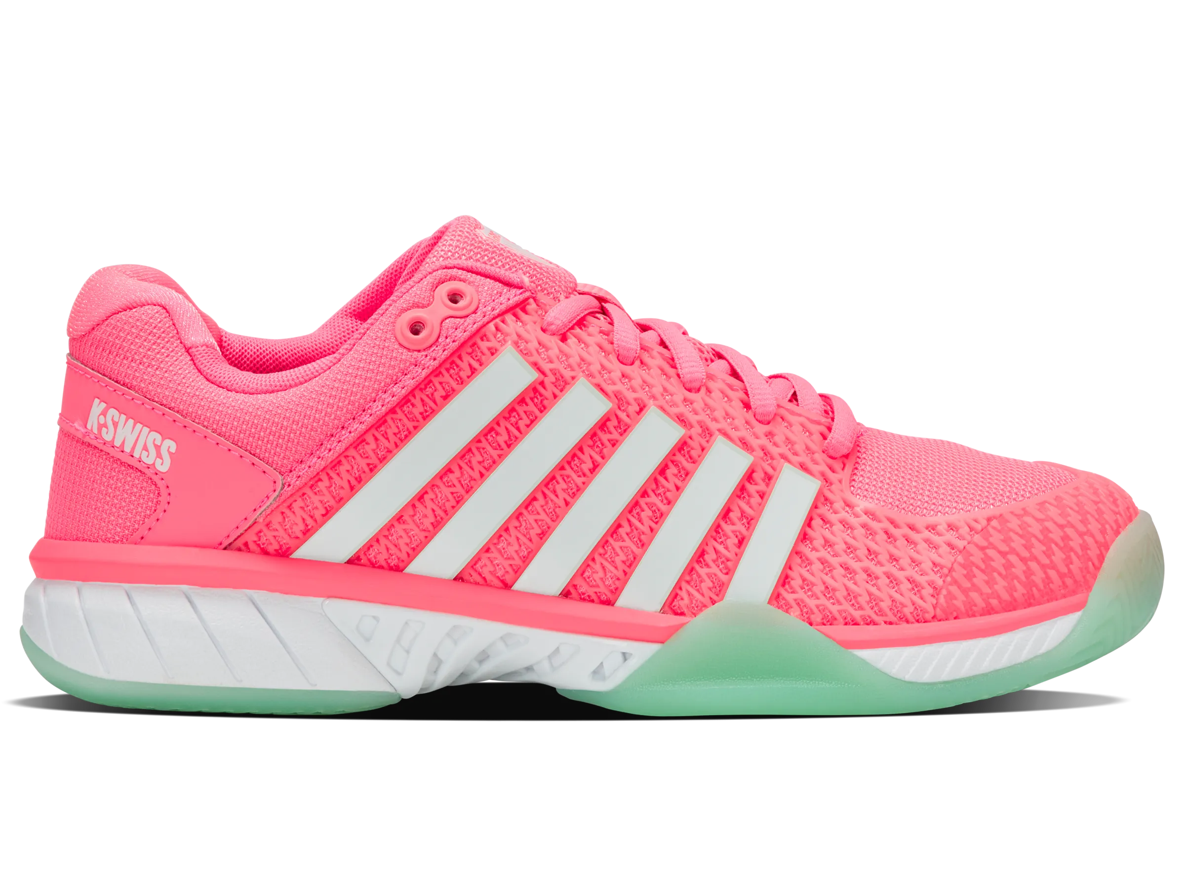 World Walk 96563-649-M | EXPRESS LIGHT PICKLEBALL | NEON PASTEL PINK/NEON MINT/WHITE