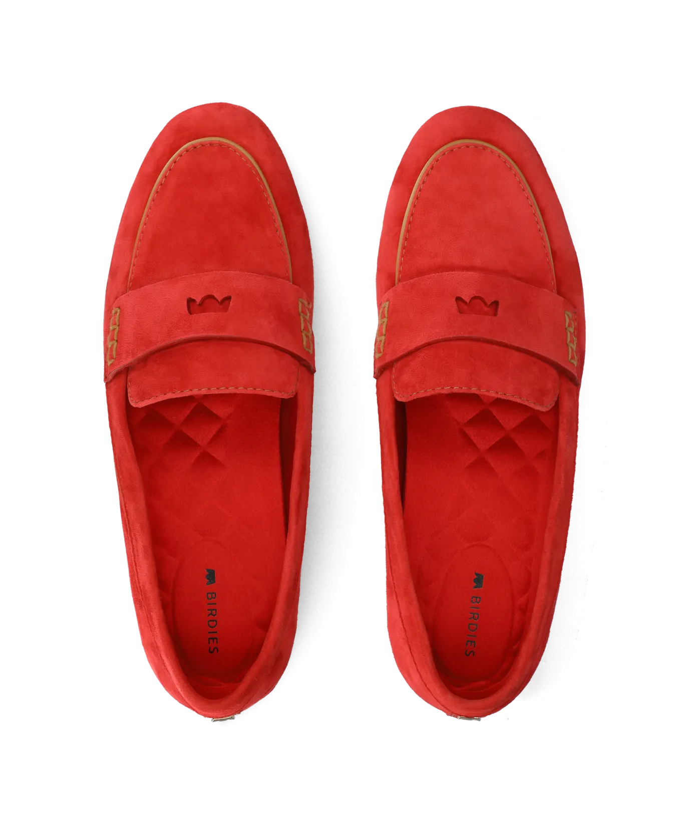 The Vesper Driver - Red Suede Sole Firm