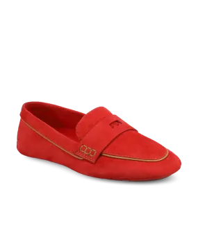 Thermoplastic Frame Low Profile The Vesper Driver - Red Suede
