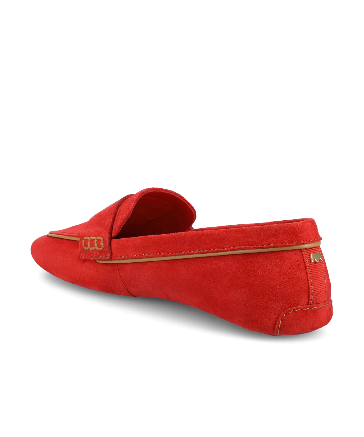 The Vesper Driver - Red Suede Street Style
