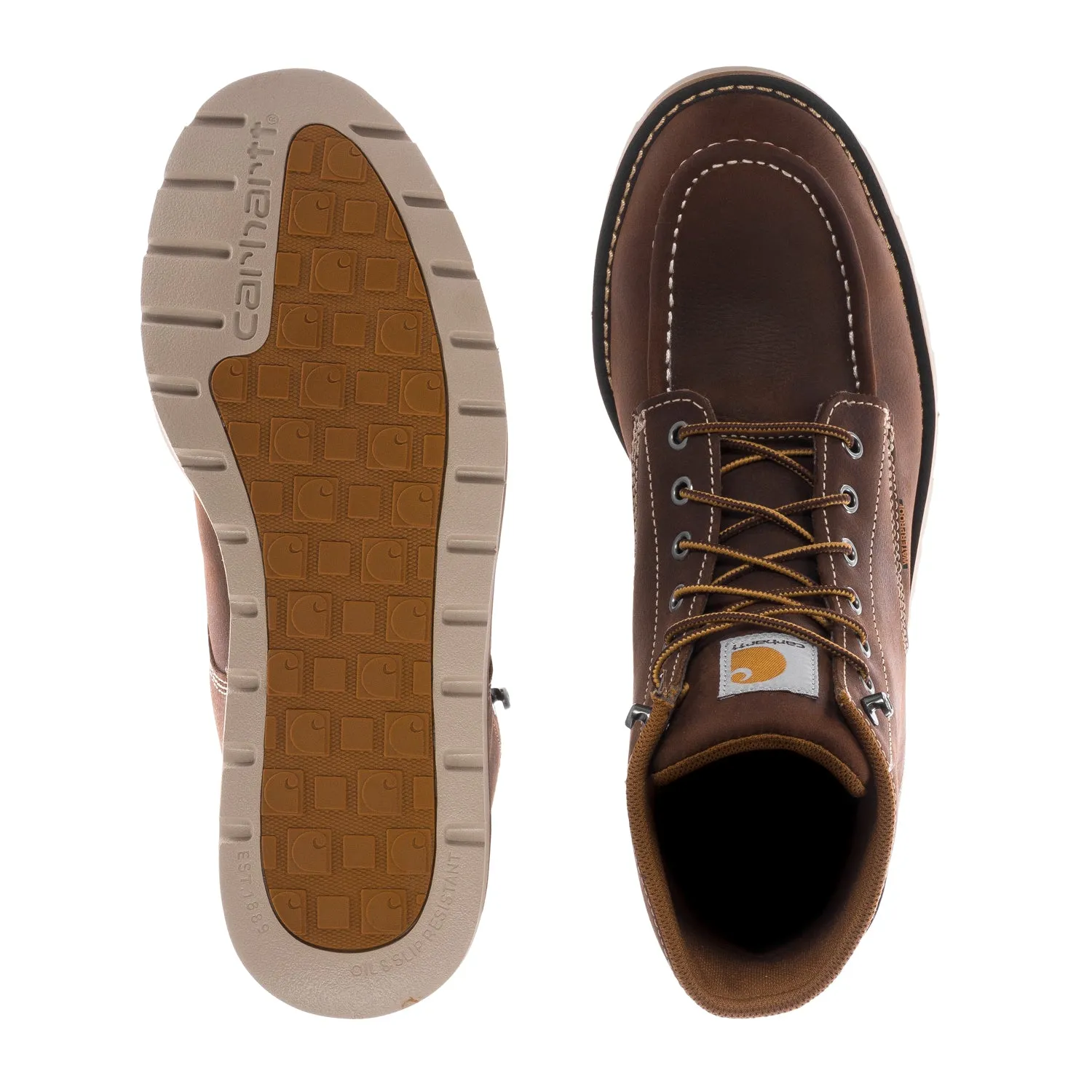Unique Design Moc Toe 6" ST WP - Mens