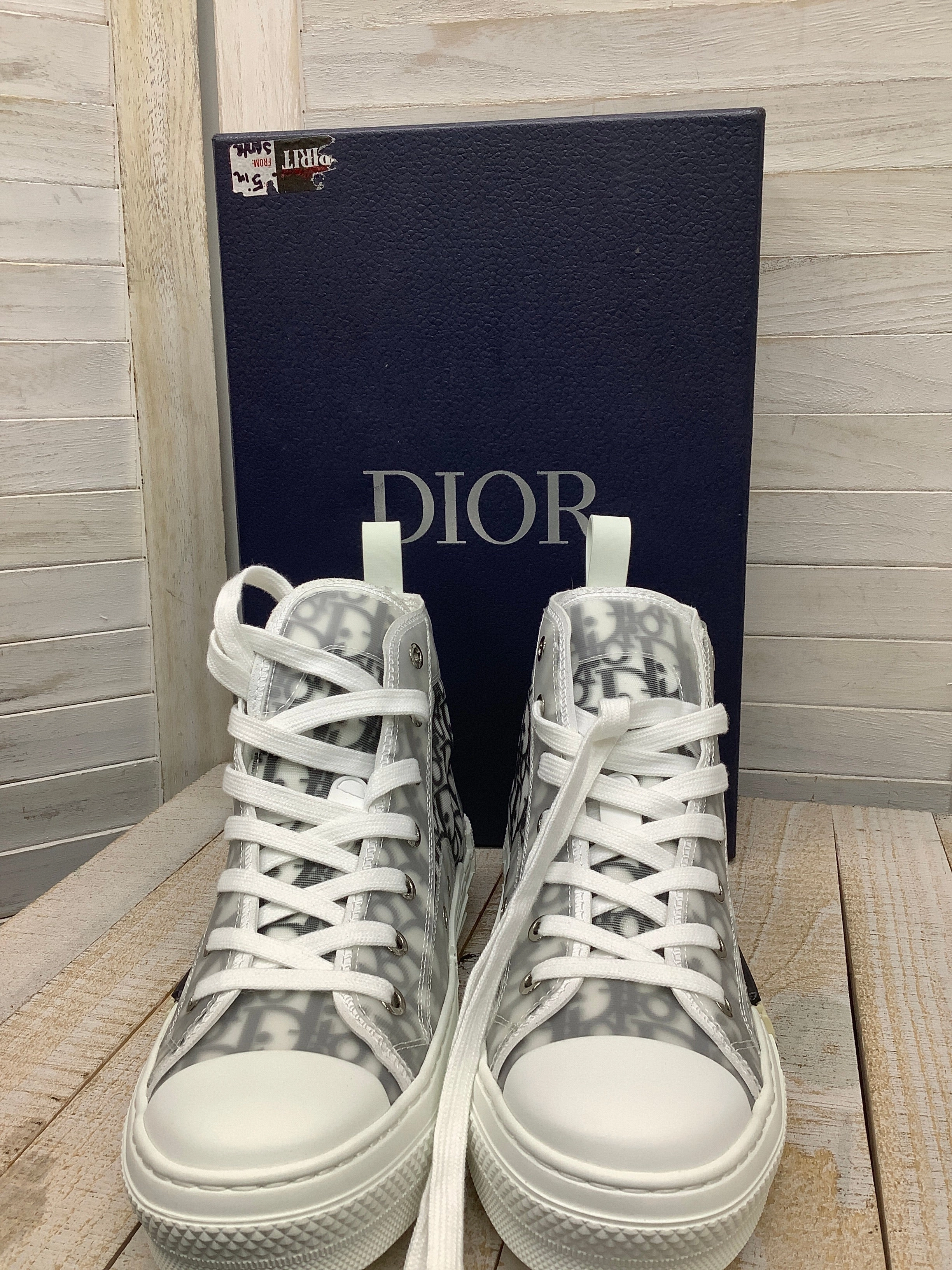 Shoes Sneakers By Christian Dior  Size: 8.5 Simple Outline Impact Diffusion Plate