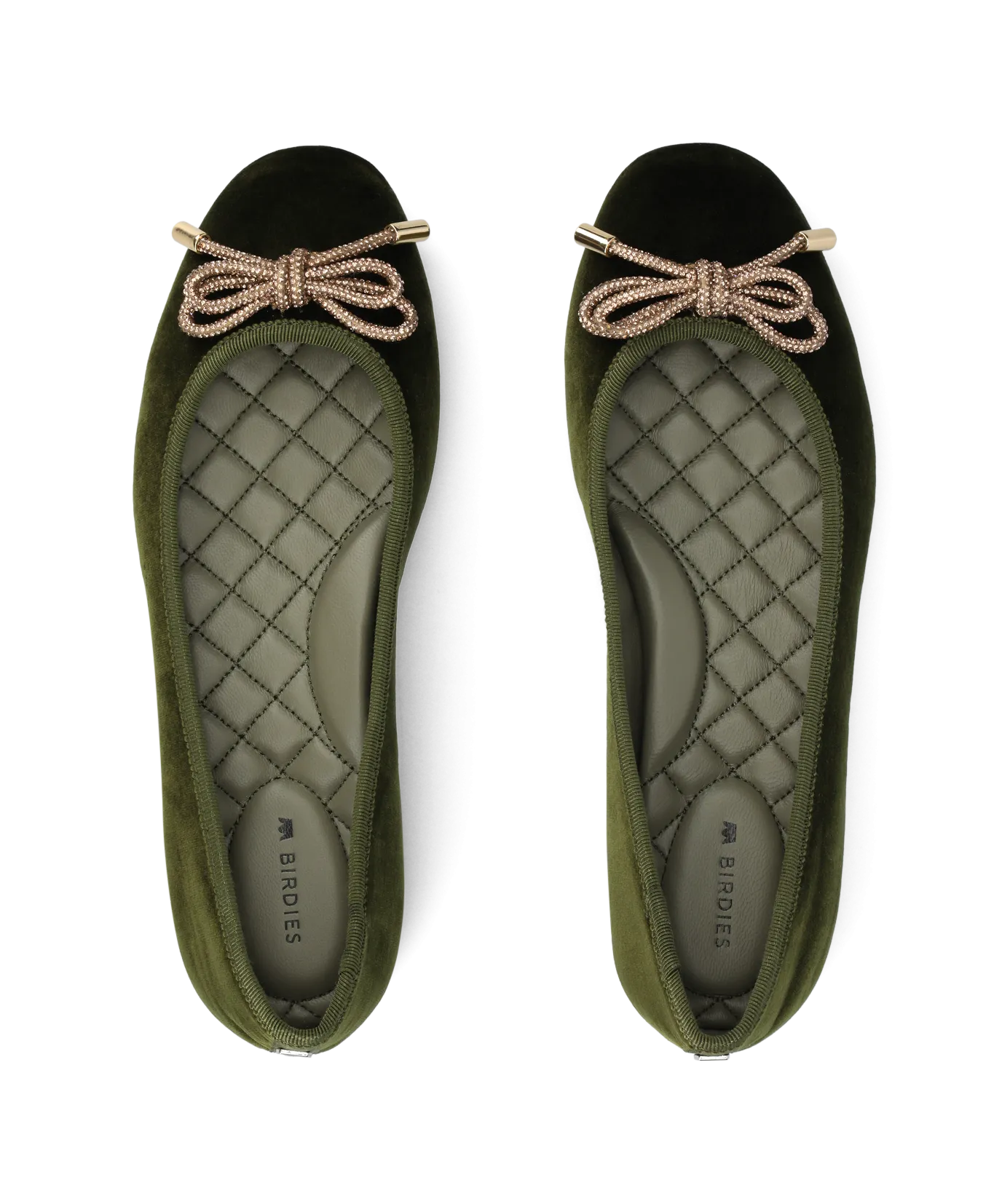 Hope Walk Family Time The Hummingbird - Evergreen Velvet Jeweled Bow