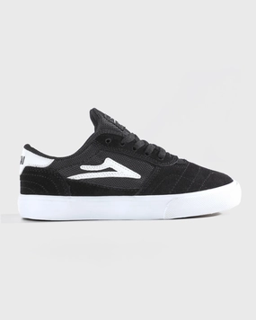 Earth Mood Cambridge Kids - Black/White Suede