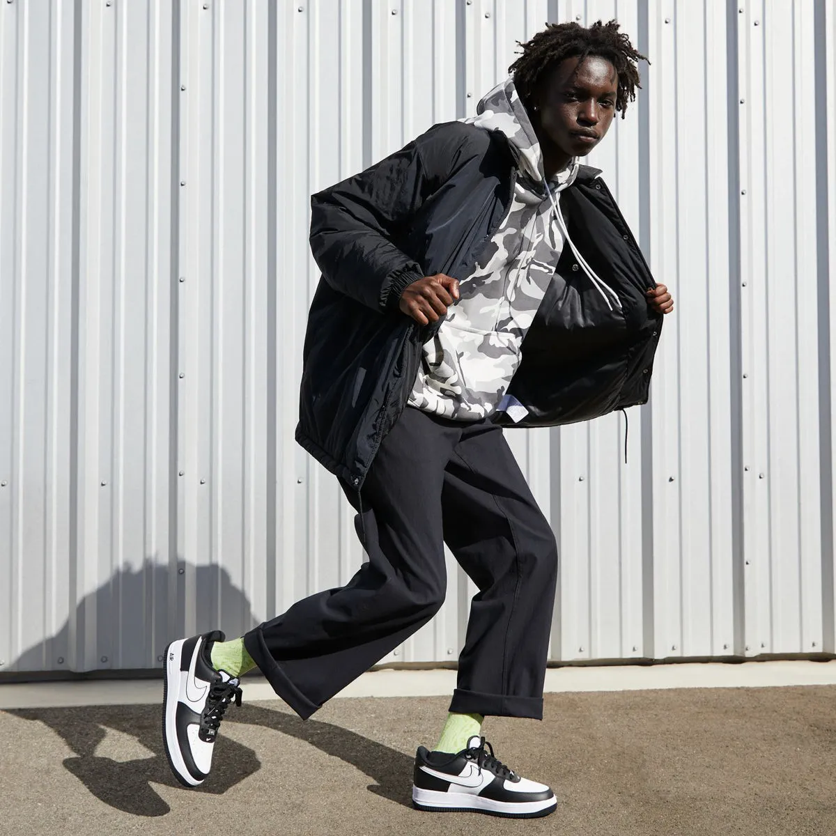 Air Force 1 Low 07 - Mens Textured Insole Shock Diffusing Platform