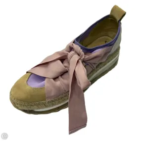 Shoes Sneakers By Free People In Pink & Purple, Size: 11 Shock Diffusion Midsole Walk Ready