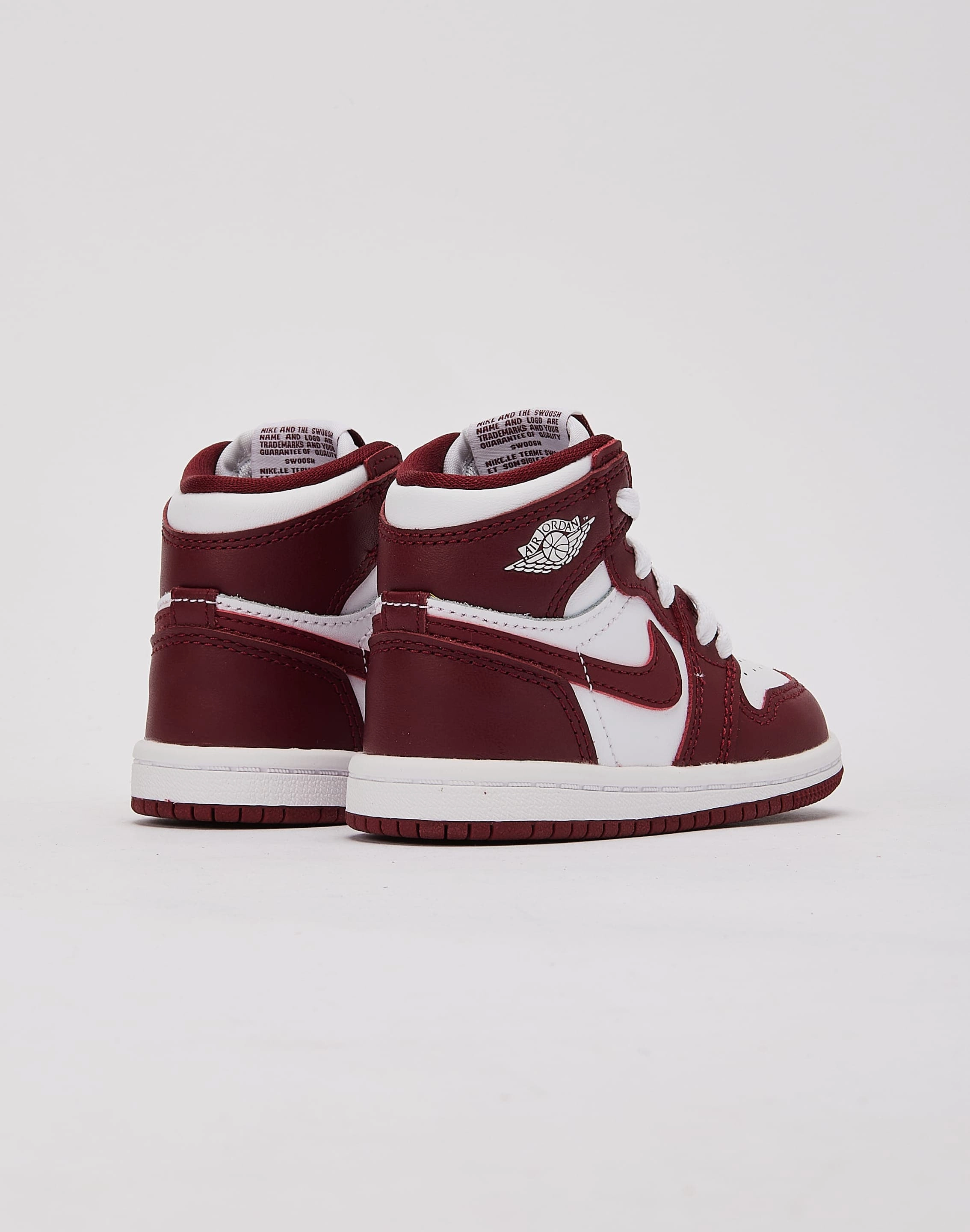 Jordan Air Jordan 1 Retro High OG 'Artisanal Red' Toddler Easy - to - wear kids' fashion Impact Resistant
