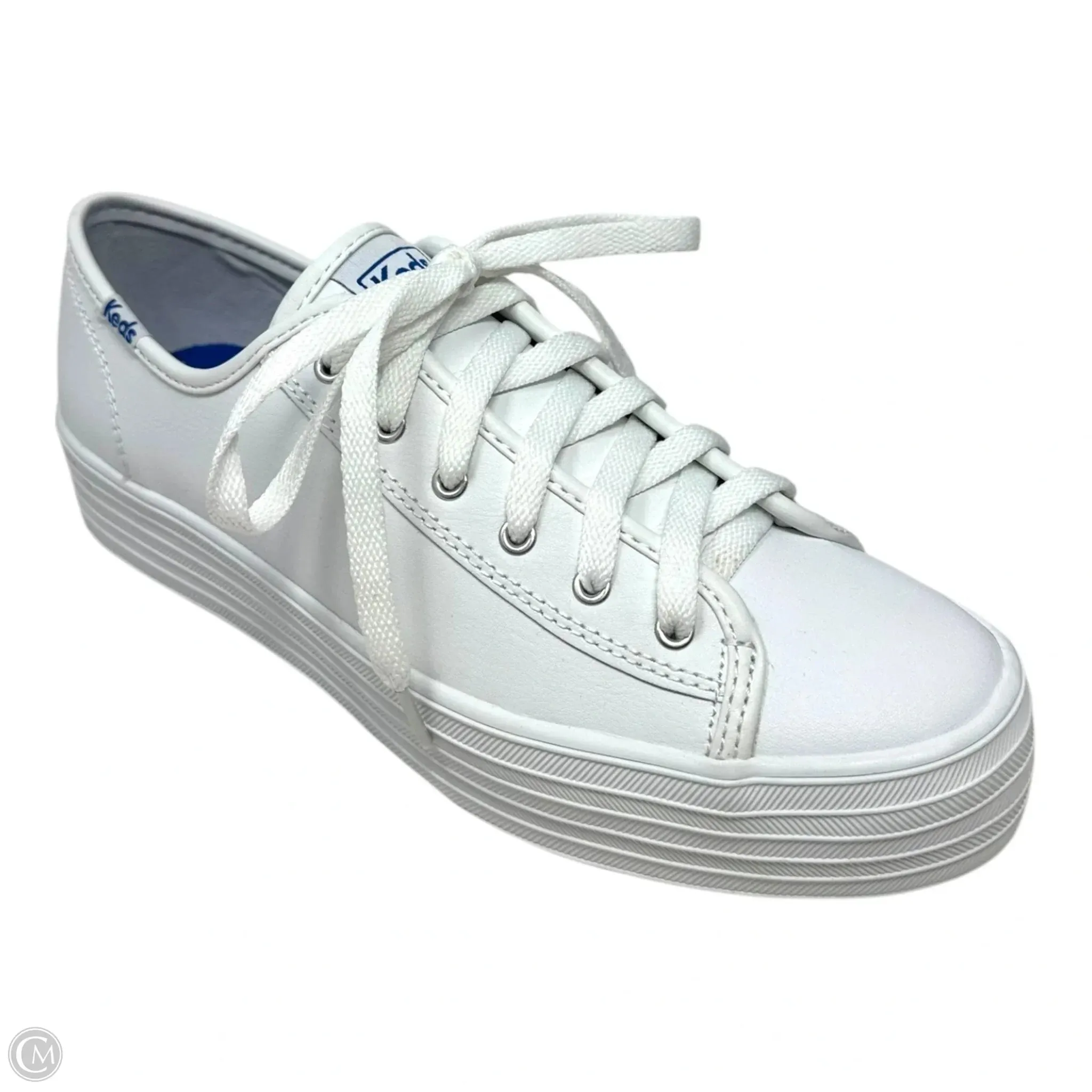 Foot Control Padded chic Triple Decker Shoes Sneakers By Keds In White, Size: 9