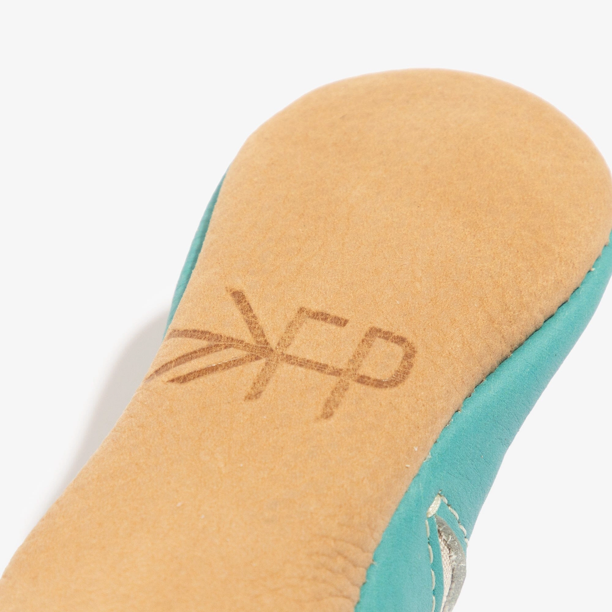 Turquoise Cowboy Chelsea Boot Baby Shoe Temperature Control Tech Contoured Footbed