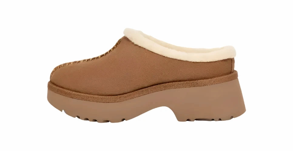 UGG Women's New Heights Cozy Clog - Chestnut Pastel tone