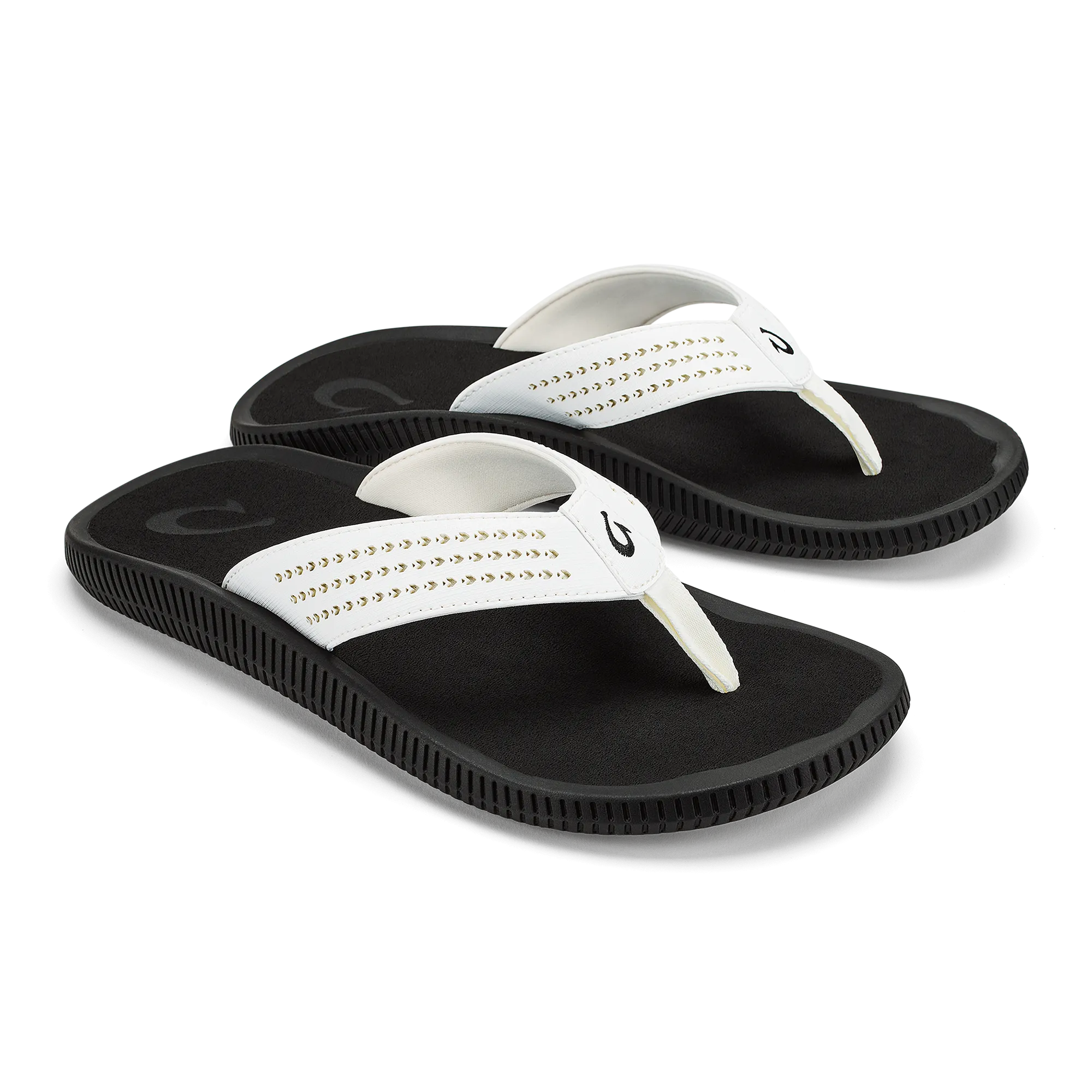 Ulele Golf - White / Lava Rock Trendy Summer Shoes Chic Vacation Sandals