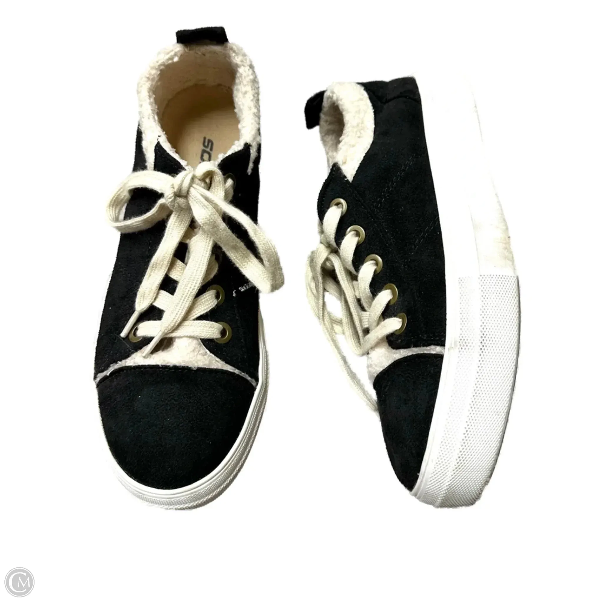 Shoes Sneakers By Soda In Black & Cream, Size: 8.5 Ultra Bounce Foam Core