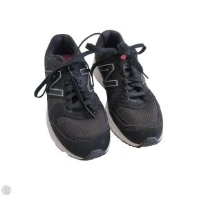 Non Compressible Midsole Easy Clean Surface Shoes Sneakers By New Balance In Black, Size: 7.5