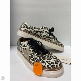 Wear resistant Shoes Sneakers By Clothes Mentor In Animal Print, Size: 9
