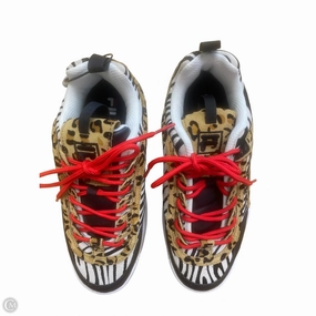 Shoes Sneakers By Fila In Animal Print, Size: 6.5 Compression Resistant Midsole