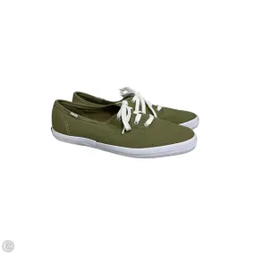 Breathable Upper Sporty Look Shoes Sneakers By Keds In Green, Size: 6.5