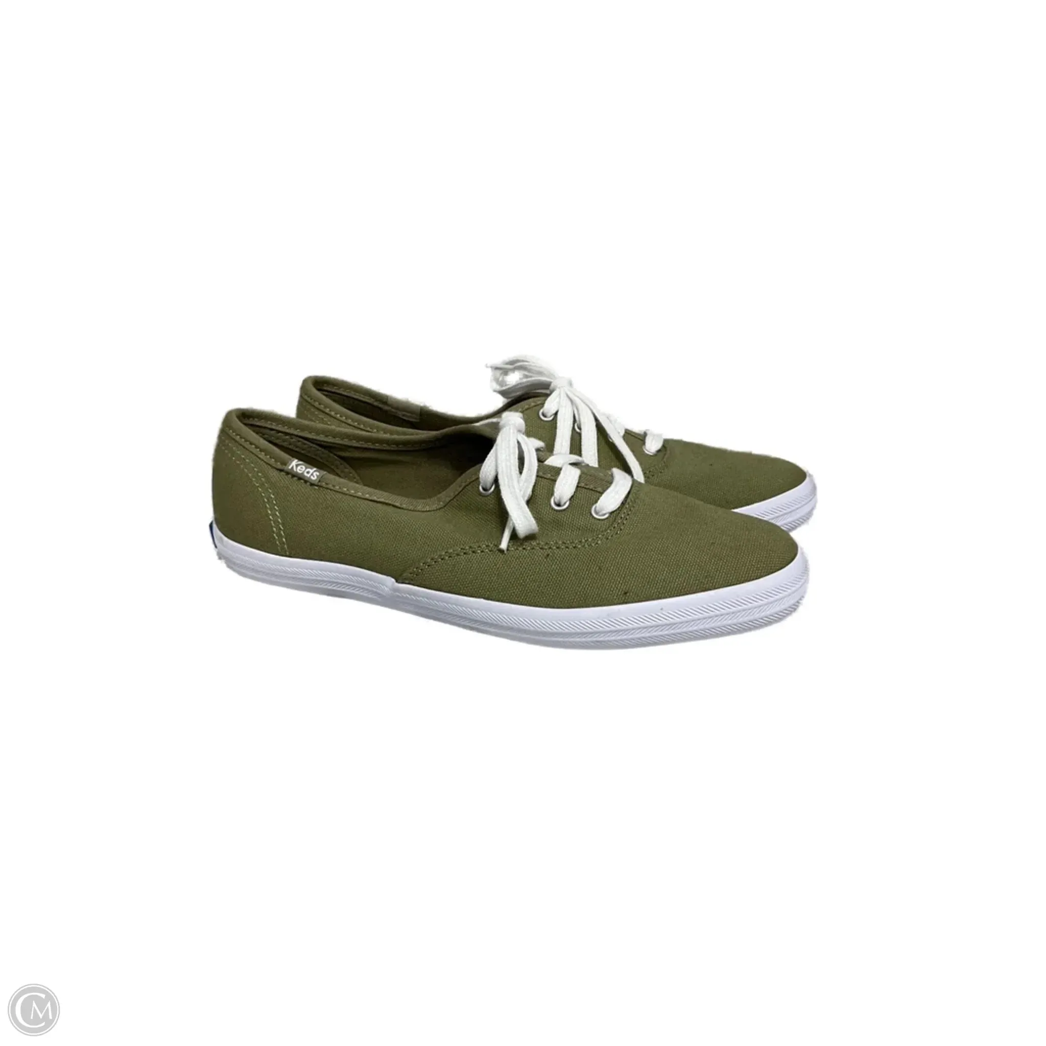 Breathable Upper Sporty Look Shoes Sneakers By Keds In Green, Size: 6.5