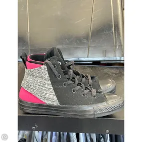 Shoes Sneakers By Converse In Black & Pink, Size: 6.5 Synthetic Leather Panels