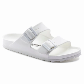 Birkenstock Men's Arizona EVA Sandals - White Gentle Comfort Slides Quality Footwear