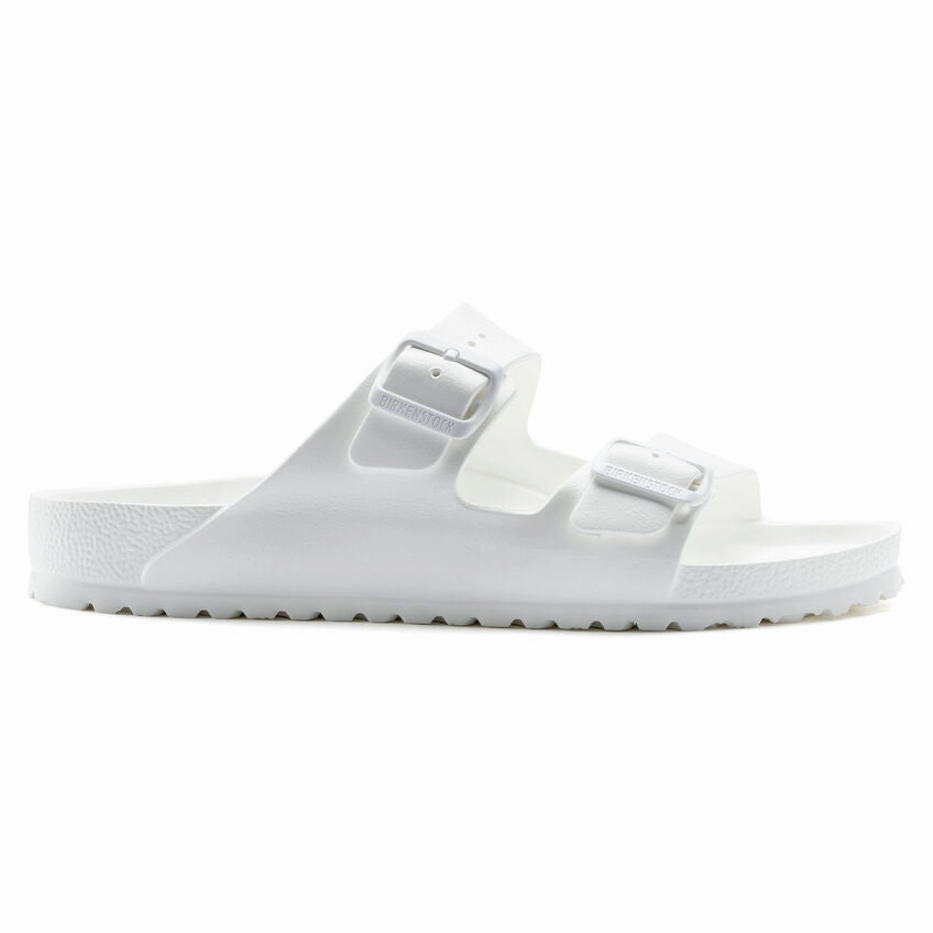Birkenstock Men's Arizona EVA Sandals - White Ankle Strap Versatile Sandals