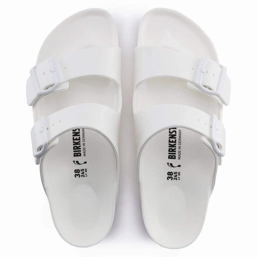 Easy Lifestyle Sandals Birkenstock Men's Arizona EVA Sandals - White