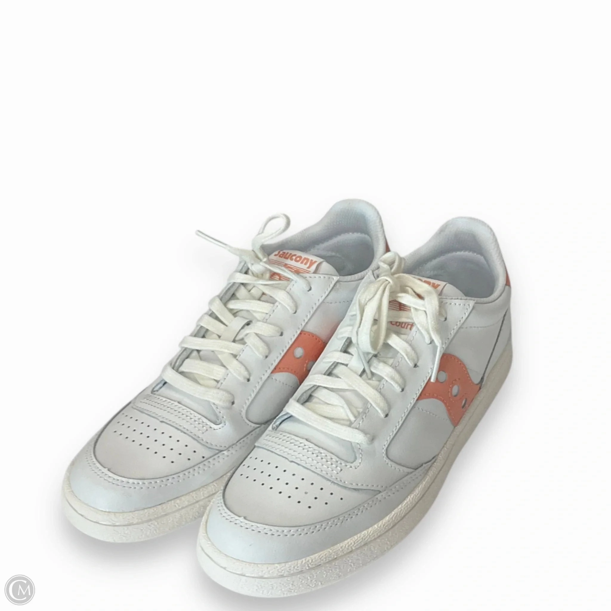 Move Freely Back Tab Shoes Sneakers By Saucony In Pink & White, Size: 8.5