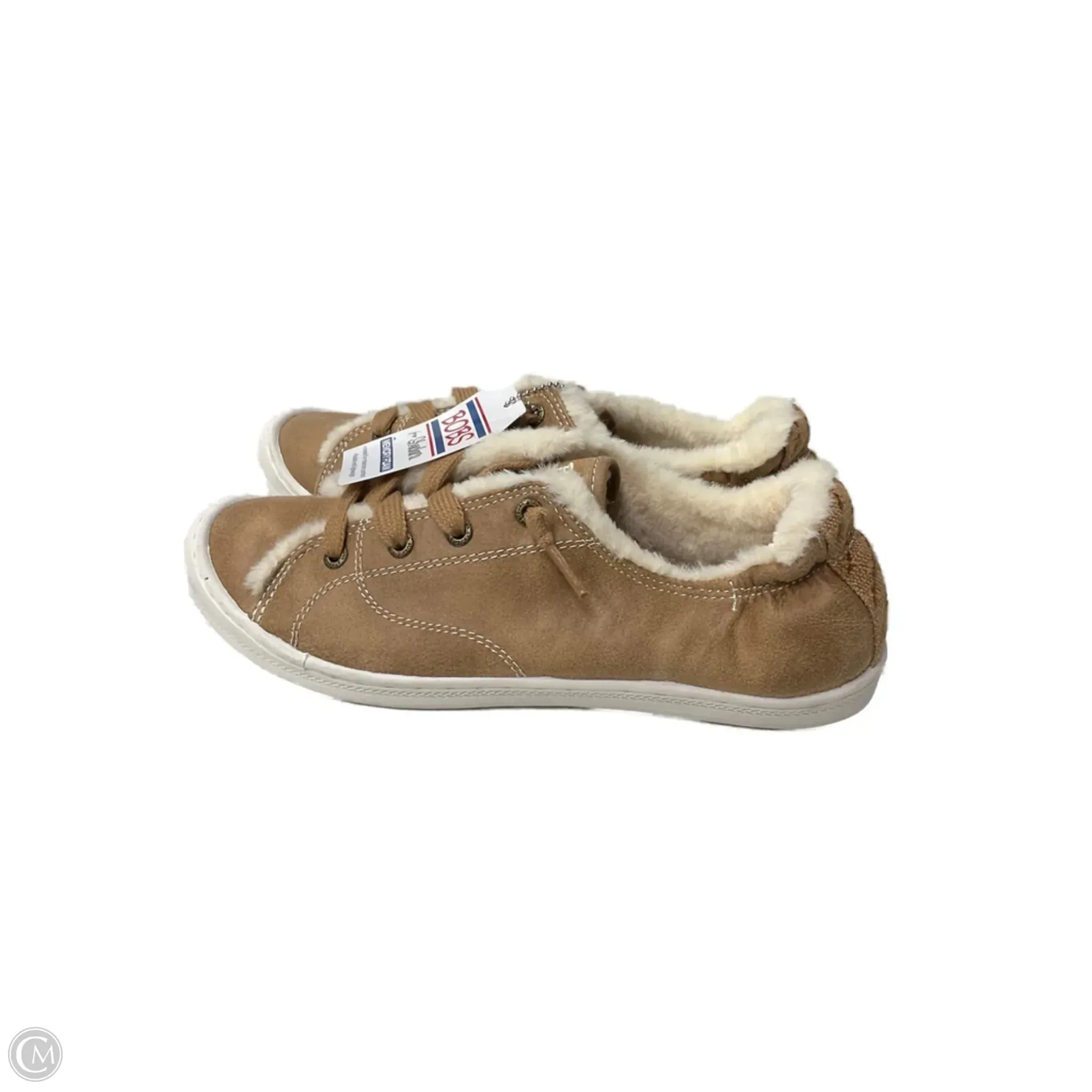 Shoes Sneakers By Bobs In Tan, Size: 8.5 Comfortable Exercise Designer comfort