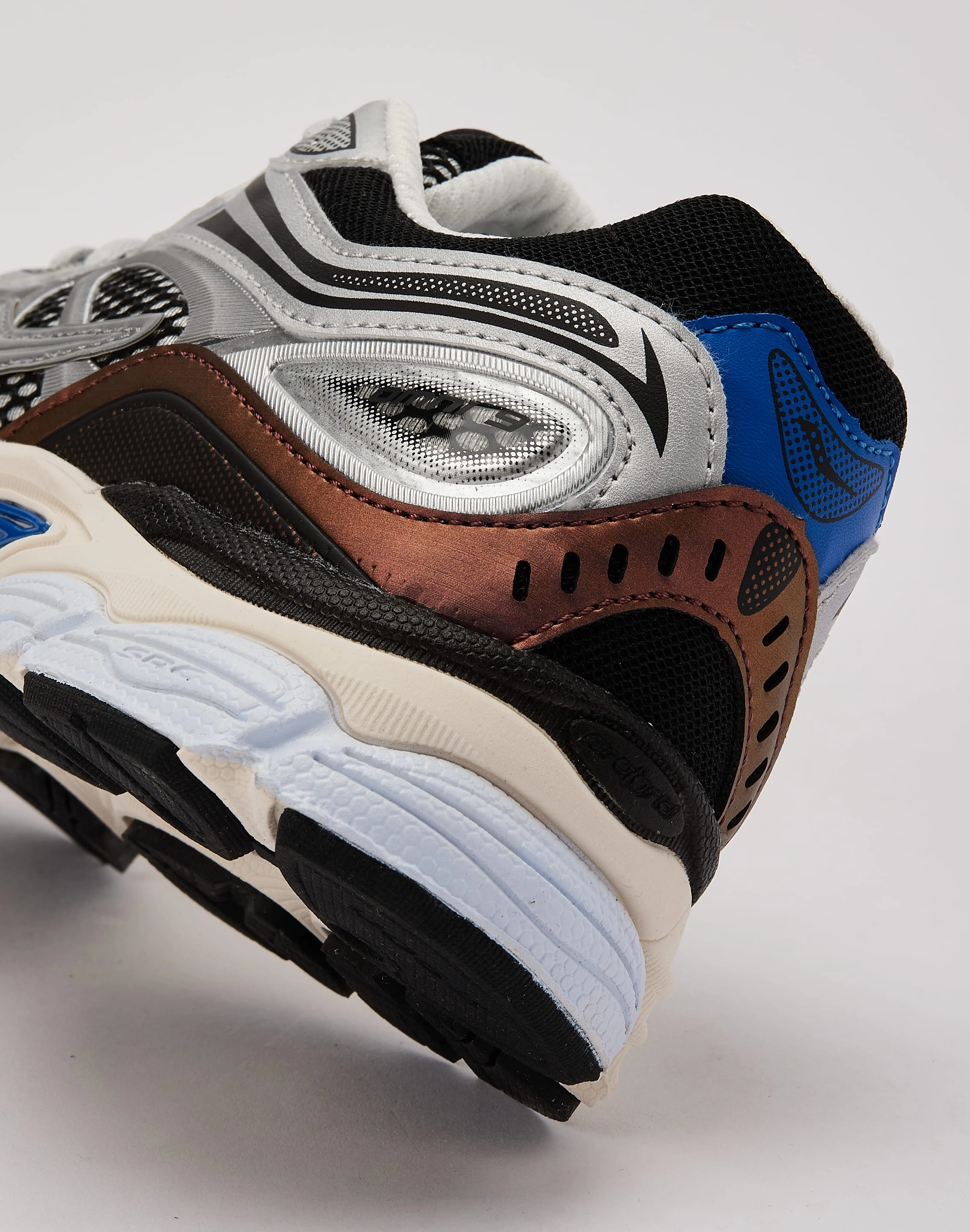 Saucony Omni 9 Grade-School hook - and - loop - trimmed - design shoes quiet - operation - noiselessness shoes