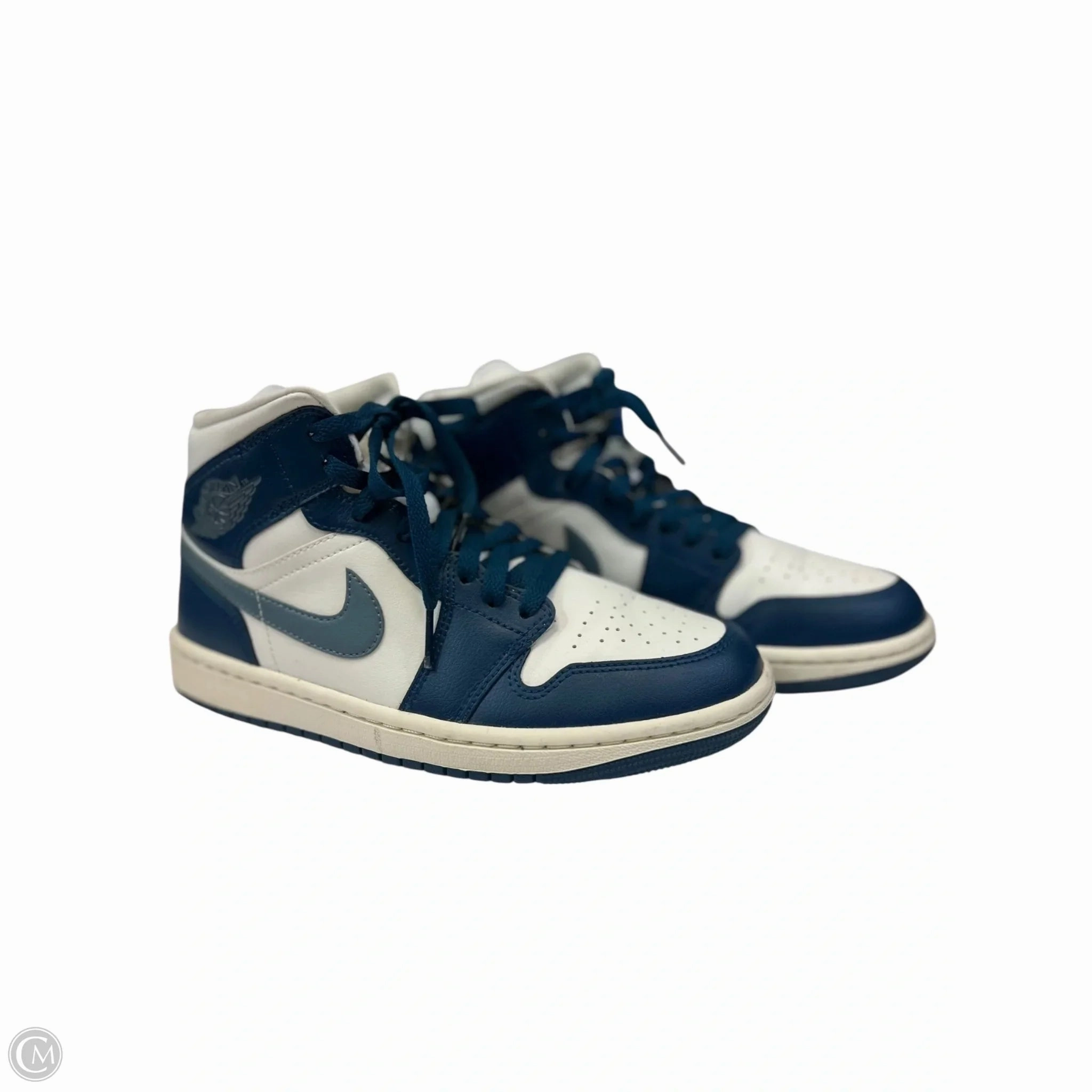 Shoes Sneakers By Jordan In Blue & White, Size: 8 Exclusive chic urban vibe