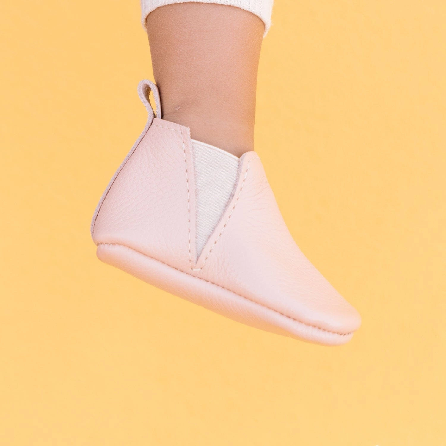 Blush Chelsea Boot Baby Shoe Cushioned heel