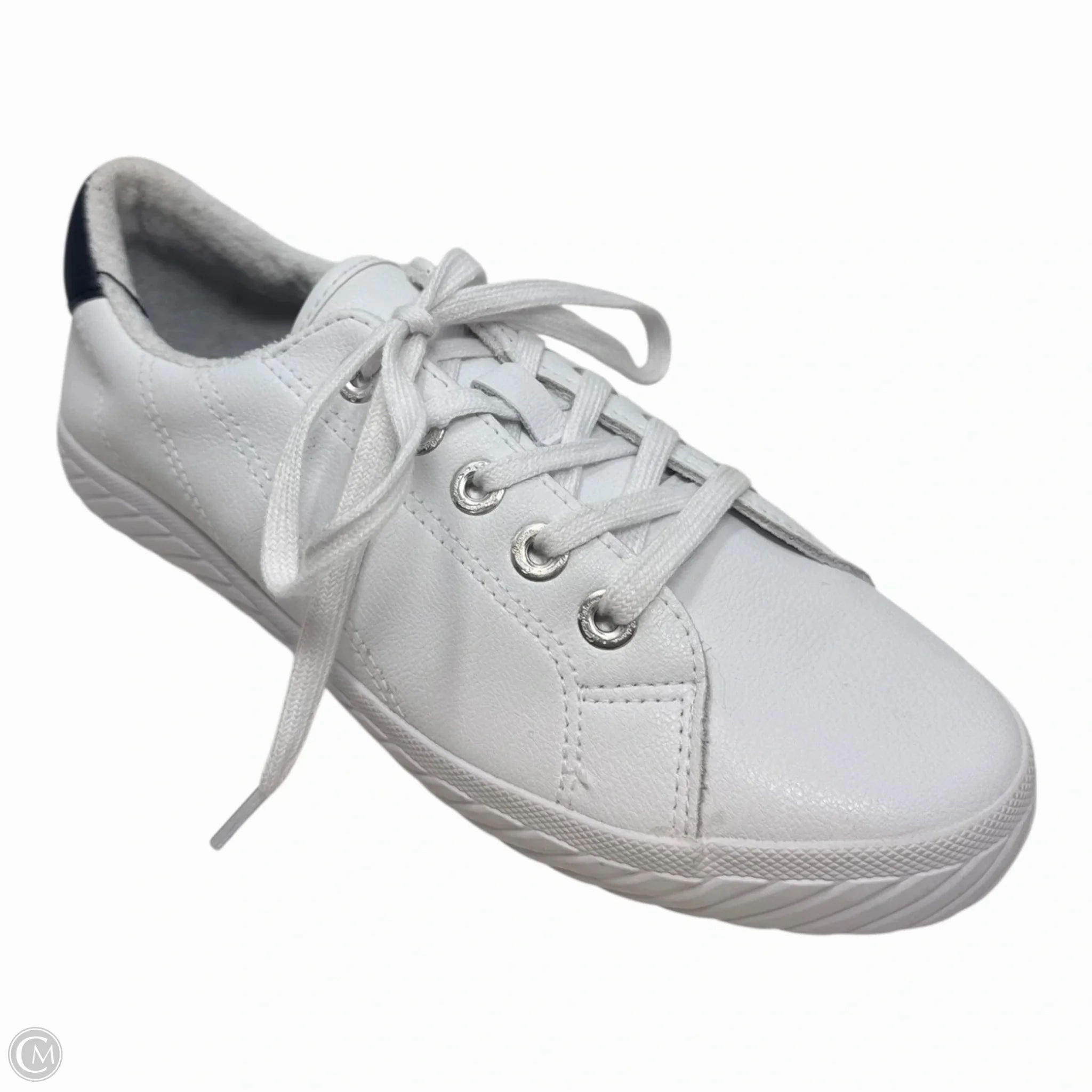 Leather Shoes Sneakers By Tommy Bahama In White, Size: 8 Endurance Sole