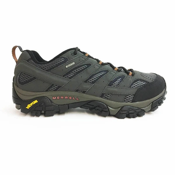 Leather Upper Merrell Women's Moab 2 GORE-TEX Waterproof Sneaker - Beluga