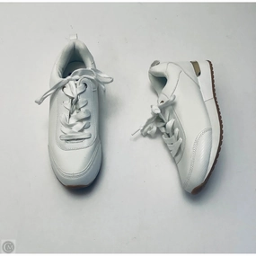 Shoes Sneakers By Shoedazzle In White, Size: 8 Elasticated