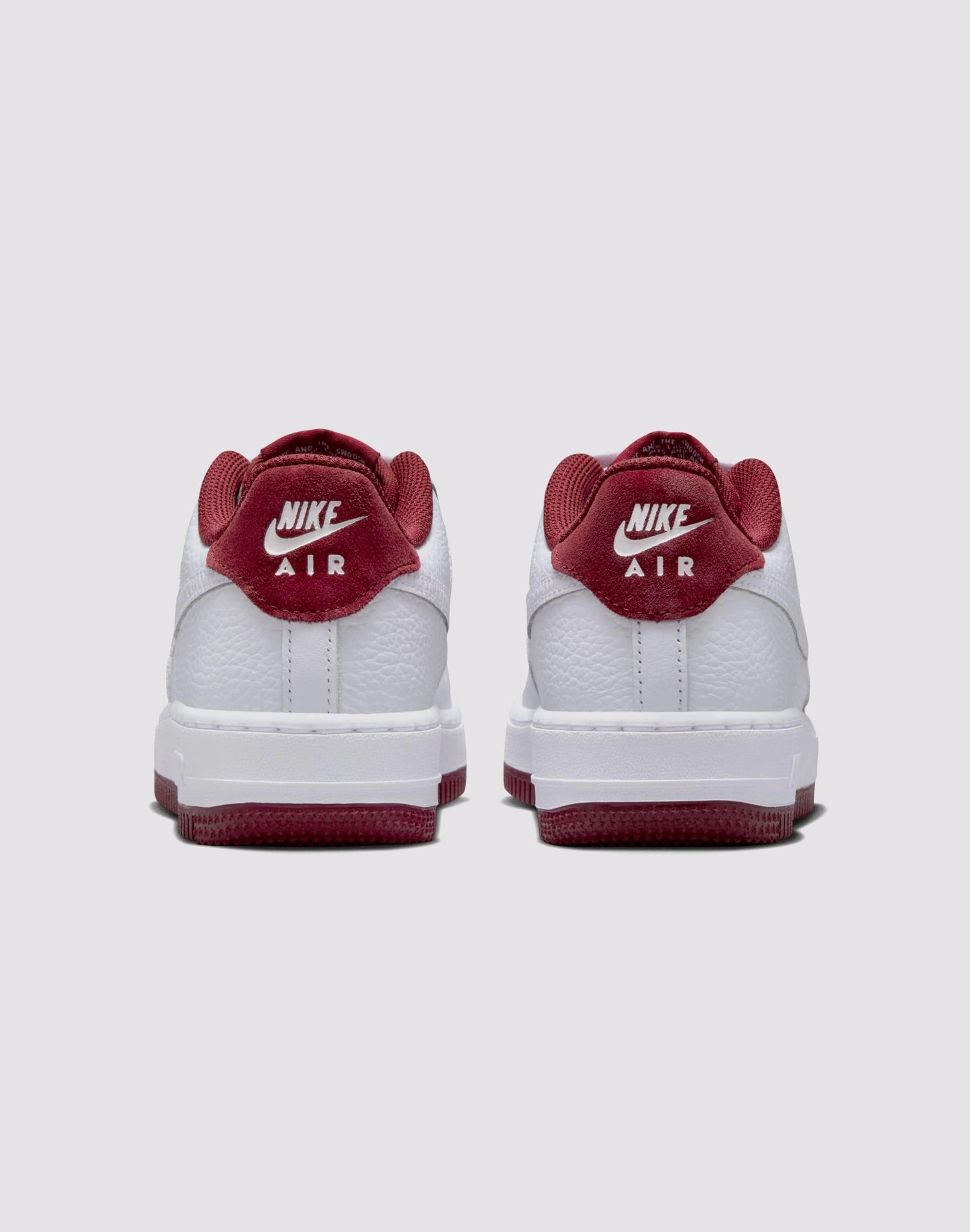 Nike Air Force 1 Grade School Boys'&nbsp;"White/Team Red" Anti Slip Tread