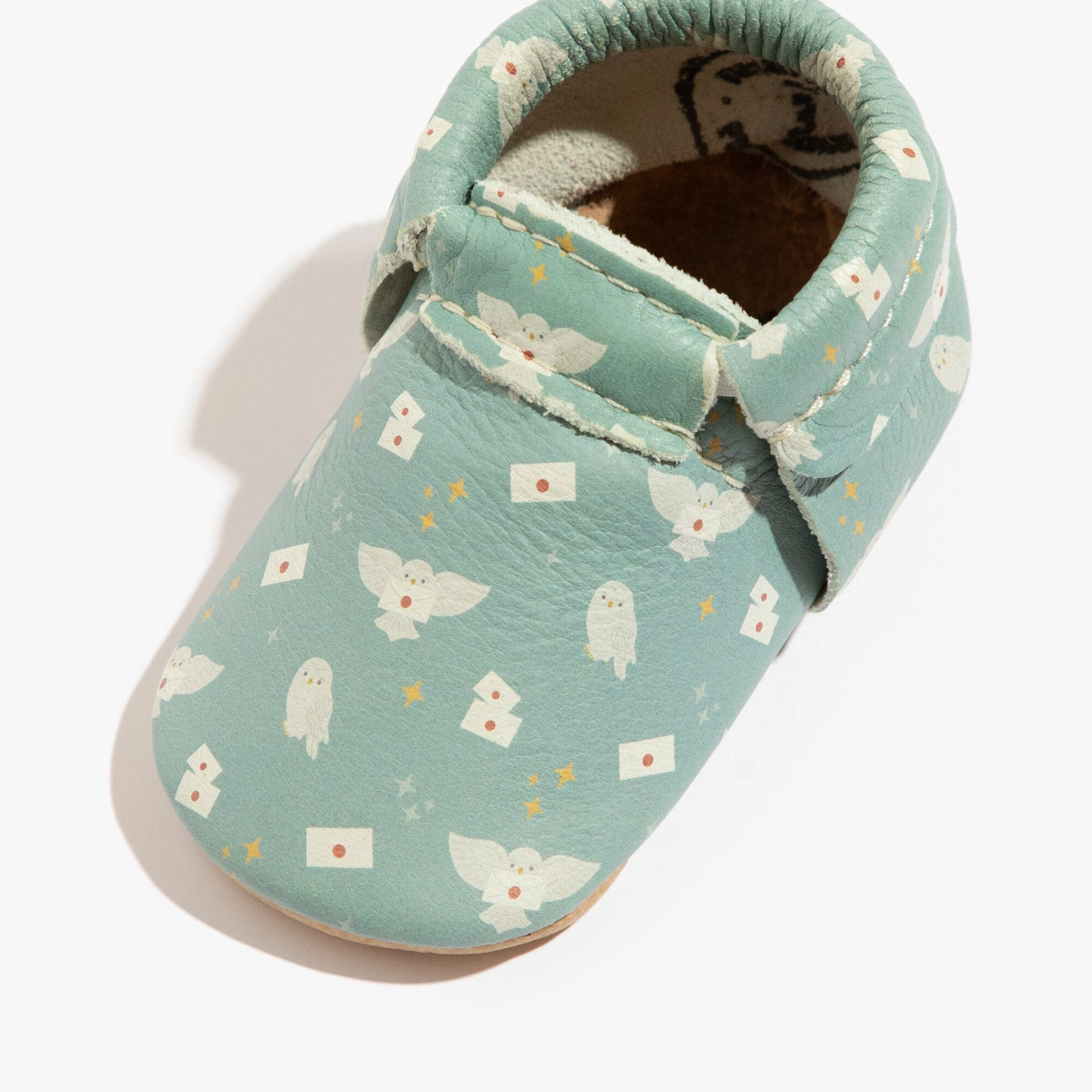 Hedwig Owl Post City Baby Shoe Breathable Insole Design Soccer - themed kids' shoes
