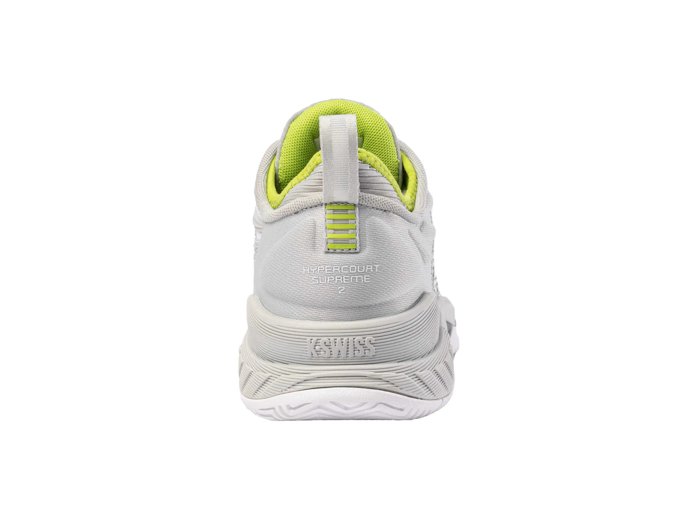 Elastic Sling Digital Run 99071-034-M | HYPERCOURT SUPREME 2 | GRAY VIOLET/WHITE/LIME GREEN