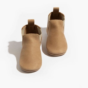 Modern kids' designs Weathered Brown Chelsea Boot Baby Shoe