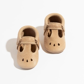 Weathered Brown Mary Jane Baby Shoe Cute kids' shoes
