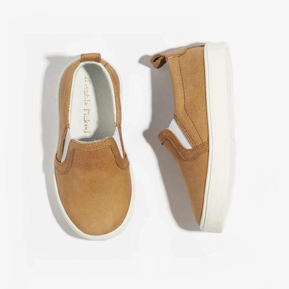 Weathered Brown Slip-On Sneaker Elegant kids' looks