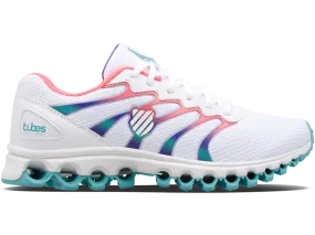 Stable Core Cushioned Footbed 97112-125-W | TUBES 200 | WHITE/FLUO PINK/BLUE TURQUOISE