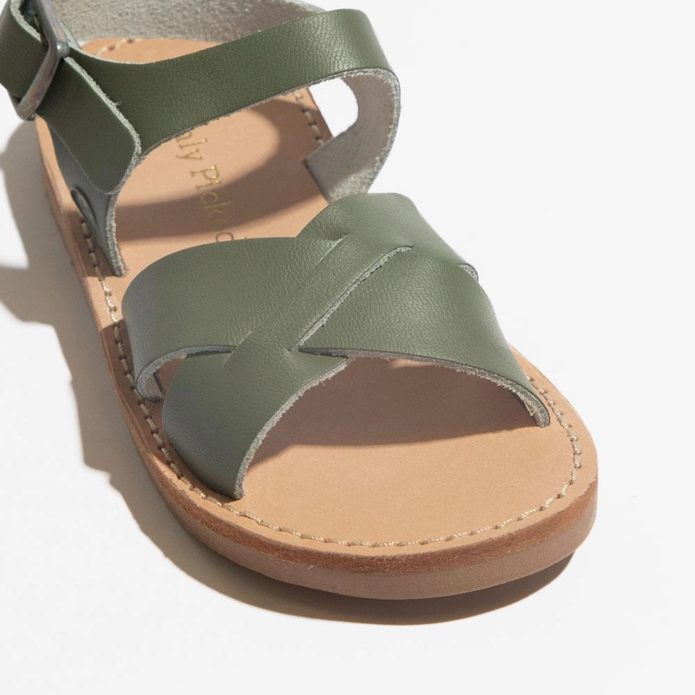 Multi Density Foam Comfortable Olive Saybrook Sandal